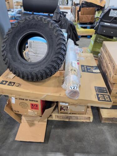 Extreme air trampoline Customer return, tire, printer, rug, & More