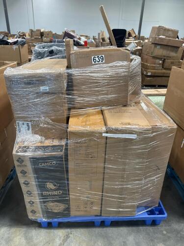 camco rhino tote tank, newyco baby stroller, furniture, refrigerator and more