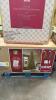 Pre-lit pop-up twinkling snowman, pre-lit 12 foot slim Linden fur tree box 1/2 only - 2