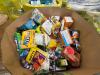 Big box store in a box: corn nuts, coconut oil, Lifesavers, gum, skinny pop, cornflakes, olive oil, bone broth, stove top, fruit rollup, fruit snacks, bags of candy, Quaker oats, & More - 2