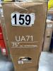 75 inch LG TV possible customer return not tested condition unknown
