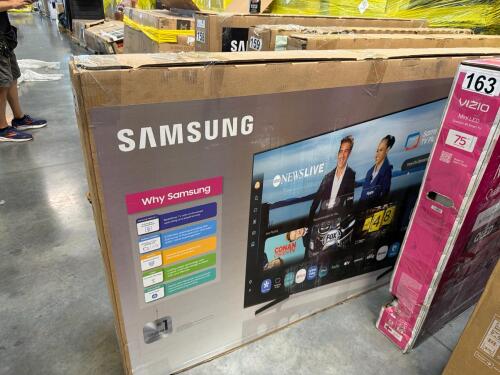 75 inch Samsung TV Q7FD customer return not tested condition unknown