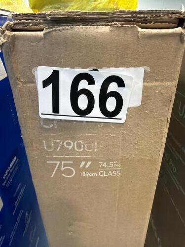 75 inch Samsung TV customer return, not tested, condition unknown