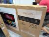75 inch LG Samsung TV condition unknown not tested - 2