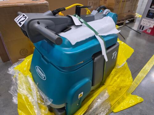 Tennant T1 walk behind scrubber machine appears new