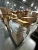mattress, COLAMY chair, rug pad, SANITAIRE professional bag vacuum charging cables, box of hats, and more - 5
