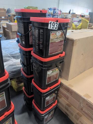 8- wise company emergency food supply buckets