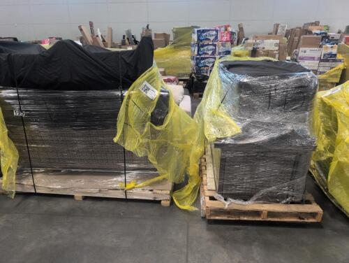 Outdoor furniture set, two pallets