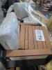 Outdoor furniture out of box we don't know if it's complete - 3