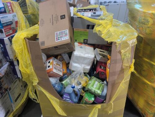 Big box store in a box: coffee filters, Dude wipes, garbage bags, cutlery, swiffer, underwear, dog treats, cups, cotton briefs, ornaments, & More