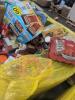Big box store in a box: pretzels, fruity pebbles, diced tomatoes, noodles, wafers, tuna, beef sticks, pistachios, Snyder's pretzels, splendid, bags of candy, fruit snacks, beans, honey bunches of oats, ravioli, Ritz snacks, syrup, and more - 2
