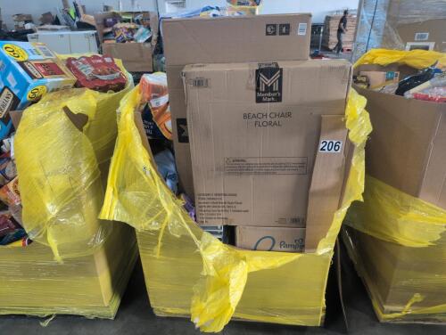 Big box store in the box: Dove, RC car used, bath tissue, air fryer, paper towels, beach chair, and much more