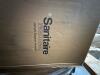 mattress, COLAMY chair, rug pad, SANITAIRE professional bag vacuum charging cables, box of hats, and more - 7
