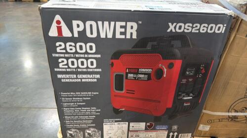 Ipower inverter generator XOS2600I, recumbent bike MARCY