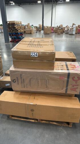Water cooler, directors chair, zinus full bed piece and more