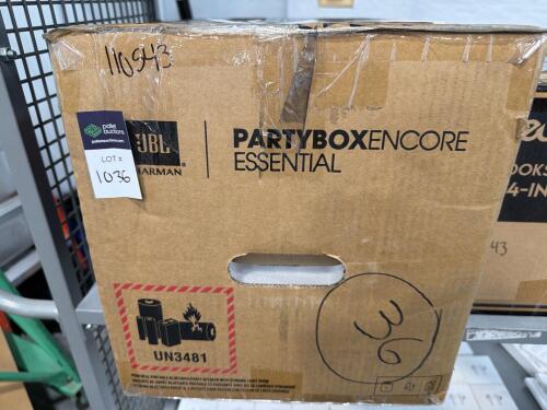 Party box encore JBL essential