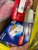 Big box store in the box: clothing, old spice, soap cleaner, popcorn, shampoo, diapers, simply magic, huggy diapers, Kleenex, inflatable, & More - 3