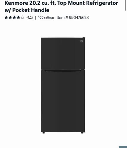 Kenmore refrigerator