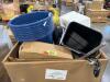 Large buckets, garbage cans, golf clubs, copy paper, shafts, books, and more