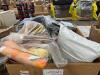 Art, cushions, water bottles, rug, BREG products, pillows, plushy, plainsman leather gloves, jewelry, mattress topper, kitchen towels, and much more