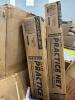 Garbage bags Palmer practice nets, drawing books, wood craft sticks, rolled material, rug, and & More - 2