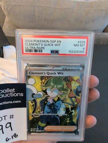 2024 SSP EN Clements quick wit ultra rare PSA 8