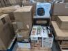 Garbage can, WORX tools, ninja foodie digital air fryer, Arctic king portable AC, animated clown