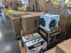 Garbage can, WORX tools, ninja foodie digital air fryer, Arctic king portable AC, animated clown - 2