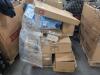 Metal closet, pool cover, misc furniture, poly bags, and more