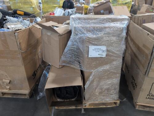 Bed mattress, food container, Misc furniture