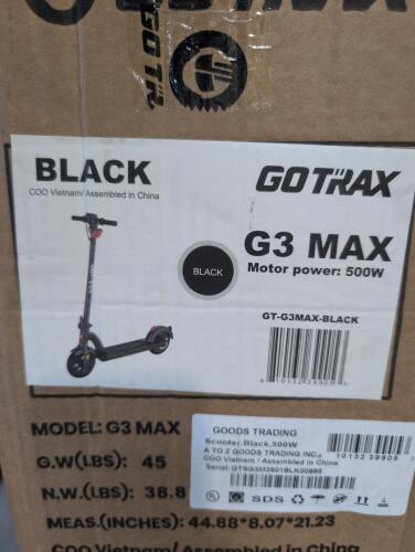 GOTRAX G3 max scooter