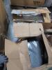 Bolts of fabric, storage totes, and more - 2