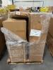 KORSER furniture, rug, gorilla hose reel, Misc furniture, linens, trash can & More