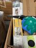 Utility tire, Christmas chicken, can opener, scale, beanbag toss game, wagon, rug, protector, umbrellas, & More - 4
