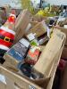 Utility tire, Christmas chicken, can opener, scale, beanbag toss game, wagon, rug, protector, umbrellas, & More - 5