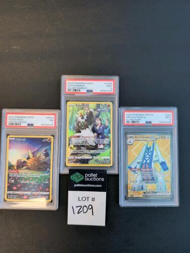 3 misc pokemon graded slams