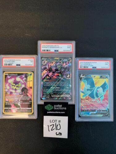 3 misc pokemon graded slabs