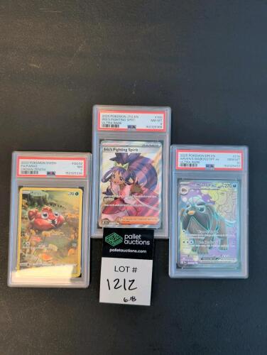 3 misc pokemon graded slabs