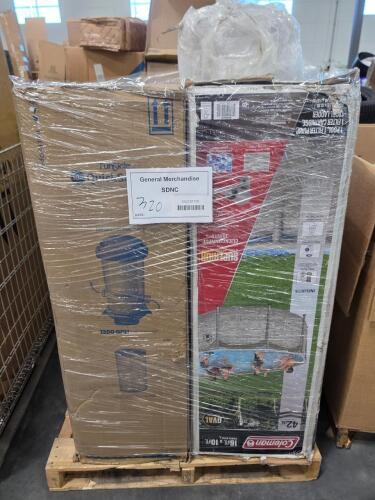 Multiple swimming pools trampoline pieces NEXGRILL