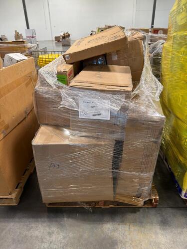 furniture, window blinds, AC condenser, and more