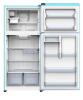 galanz 18 cubic foot retro top mount refrigerator - 2
