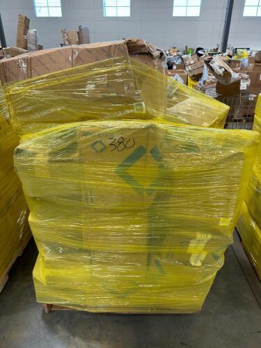mega box of mystery paper towels and other items