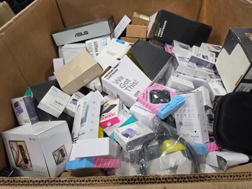 Miscellaneous electronics, charger, headphones, video doorbell, smart power bank, answering system, & More