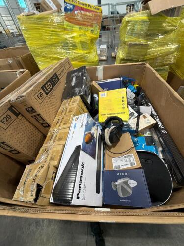 Miscellaneous electronics, dog collar, F20series TVs, five panel mirror, massage gun, speaker, DVD, & More
