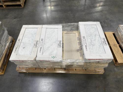 Pallet of tile BIANCO CARRARA