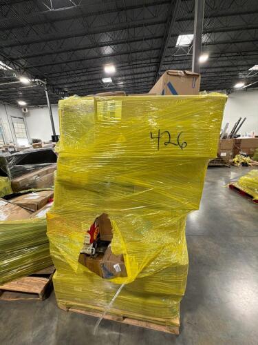 Big box store in mystery boxes