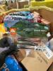 Big box store in the box: glass cleaner, graham crackers, Gatorade, tide pods, disinfecting wipes, almonds, Folgers, hefty garbage bags, Ozark Trail shutter swimmer, splendid, country time eliminate, copy paper, & More - 2