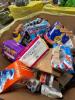 Big box store in the box: glass cleaner, graham crackers, Gatorade, tide pods, disinfecting wipes, almonds, Folgers, hefty garbage bags, Ozark Trail shutter swimmer, splendid, country time eliminate, copy paper, & More - 9