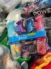 Big box store in a box: cheez it, Powerade, Dawn, honey, Dawn, propel, febreeze, mushrooms, garbage bags, glass cleaner, peanuts, tide pods, power wash, peaches, and much more - 4