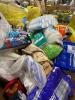Big box store in a box: cheez it, Powerade, Dawn, honey, Dawn, propel, febreeze, mushrooms, garbage bags, glass cleaner, peanuts, tide pods, power wash, peaches, and much more - 10